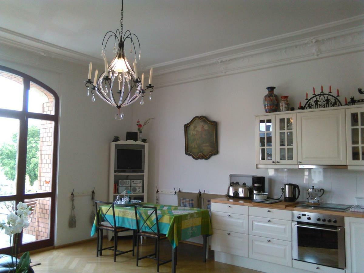 Ferienwohnung Villa Fiedler Dresden Exteriör bild